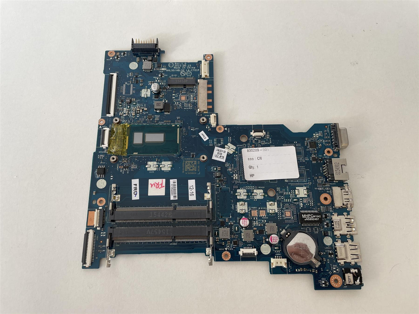 HP 250 G4 Motherboard 830209-001 UMA i5-5200U 830209-601 GLAN System Board Mother Board Main Board Main Board  NEW