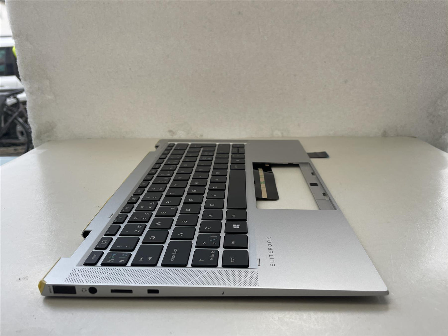 For HP EliteBook x360 1030 G7 M16981-DH1 Palmrest Top Cover Keyboard Nordic NEW