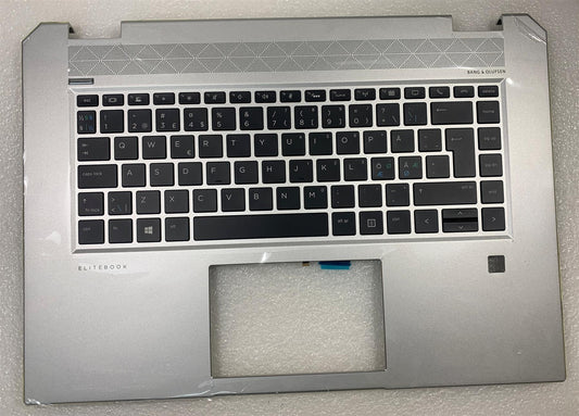 HP EliteBook 1050 G1 L34213-DH1 Palmrest Danish Finnish Norwegian Keyboard NEW