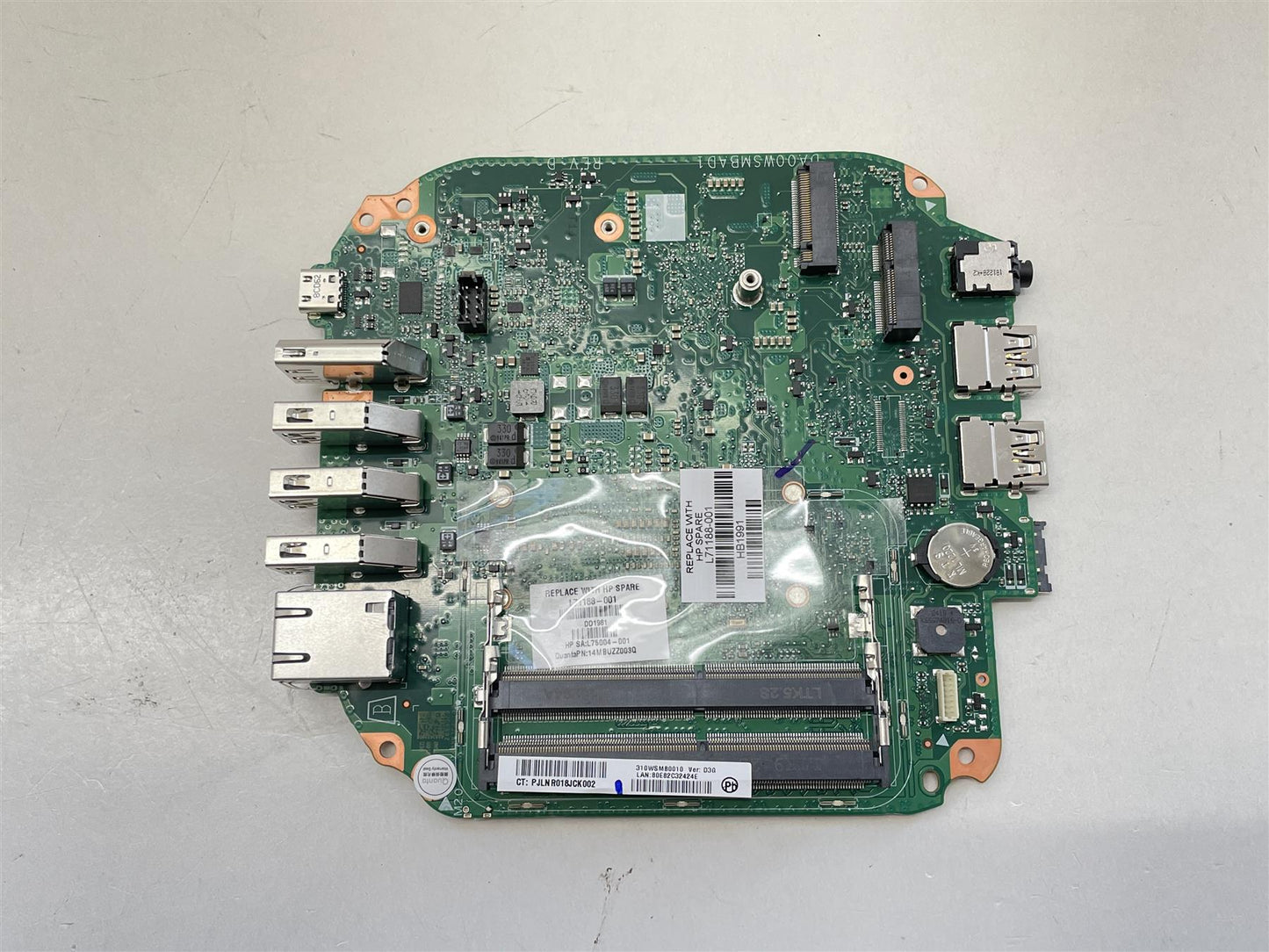 For HP Chromebox G2 L71188-001 Motherboard UMA Intel i3-7130U NEW