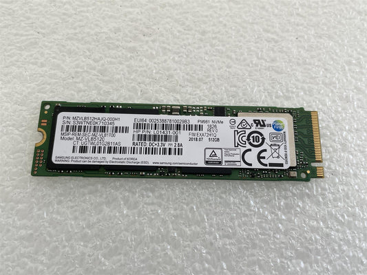 For HP L42762-001 Samsung MZ-VLB5120 512GB SSD PM981 Solid State Drive NVMe NEW