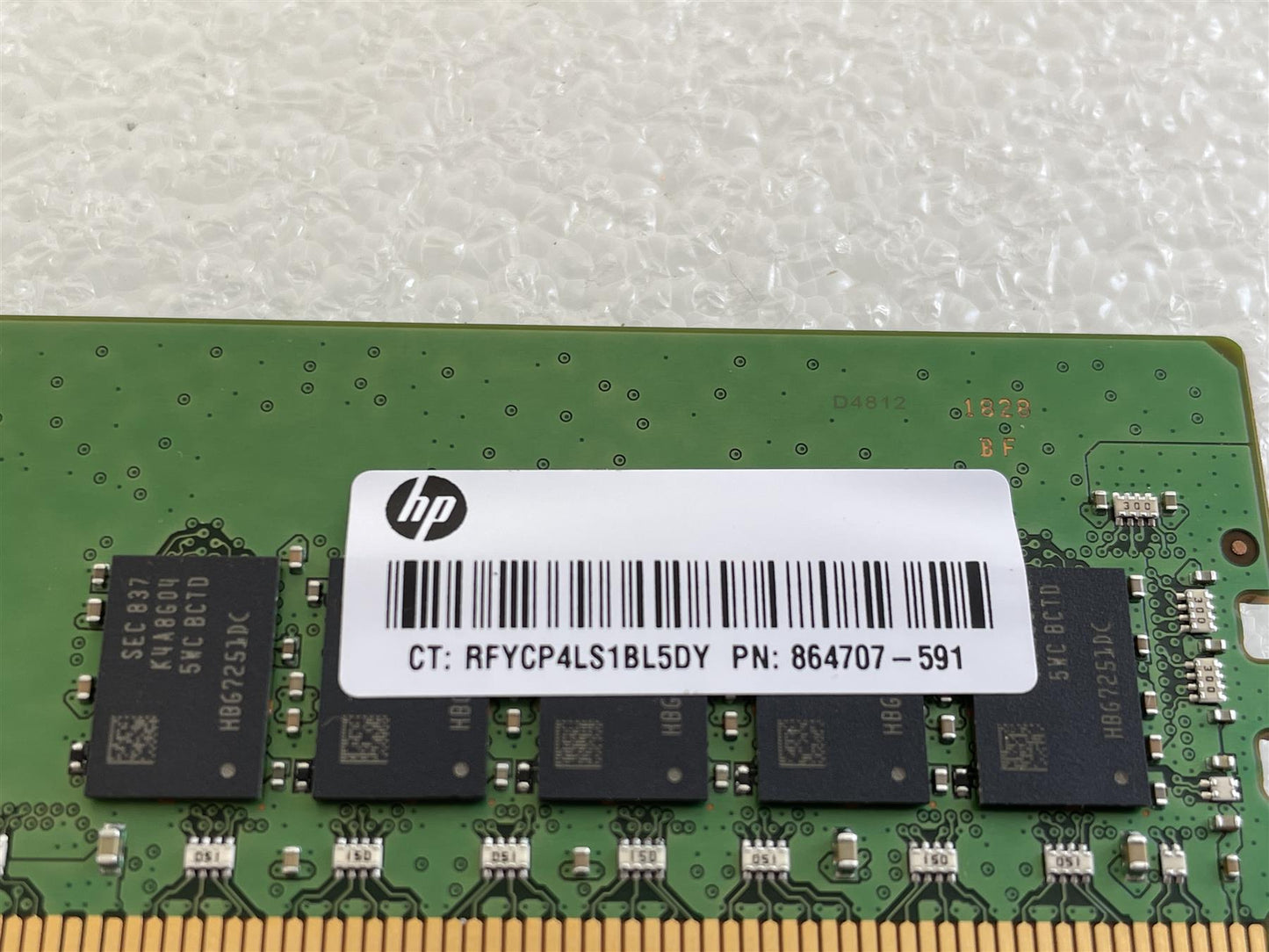 For HP L27019-001 Samsung 16GB 2666V M393A2K40CB2-CTD7Q Ram Memory