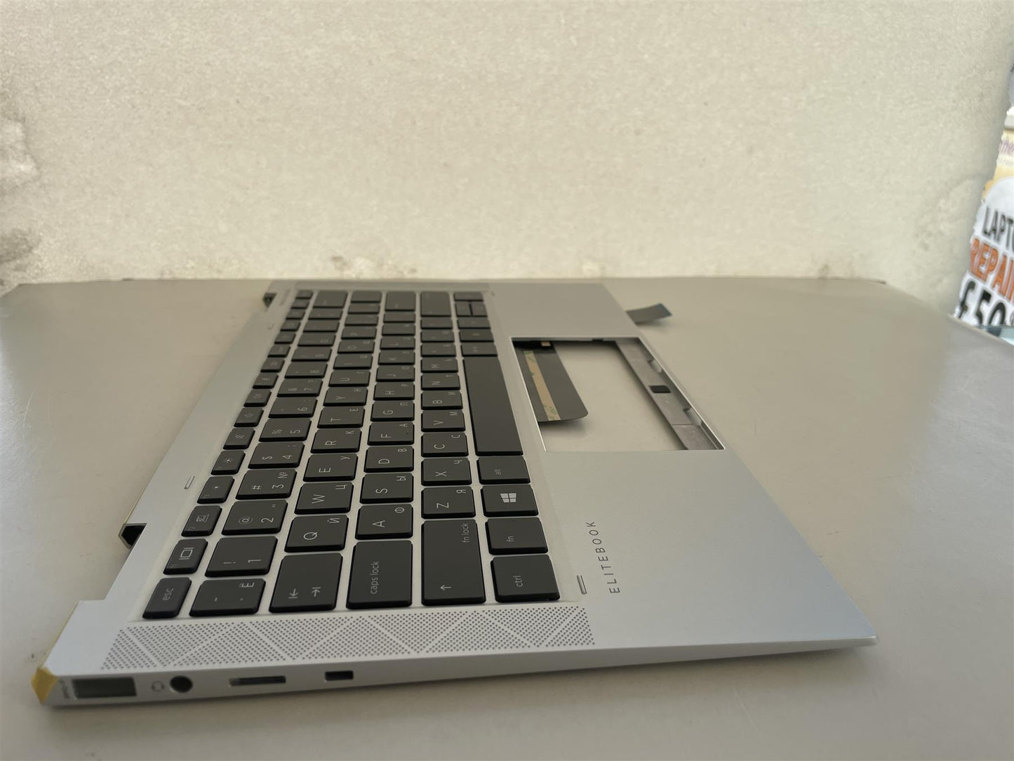 For HP EliteBook x360 1030 G7 M16982-251 Palmrest Top Cover Keyboard Russian NEW