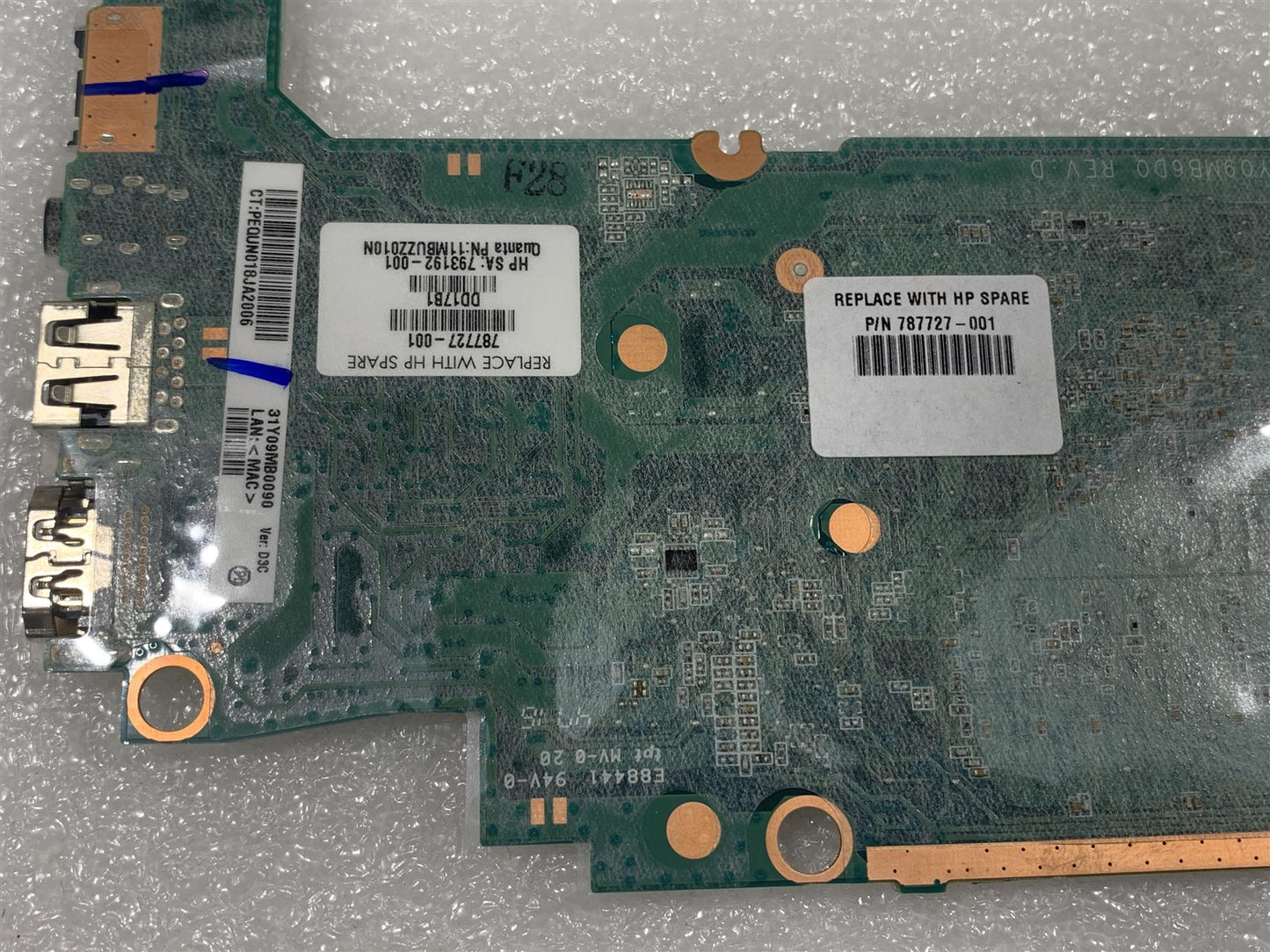 HP CHROMEBOOK 14 G3 787727-001 Nvidia CD570M 4GB 32GB eMMC Motherboard NEW