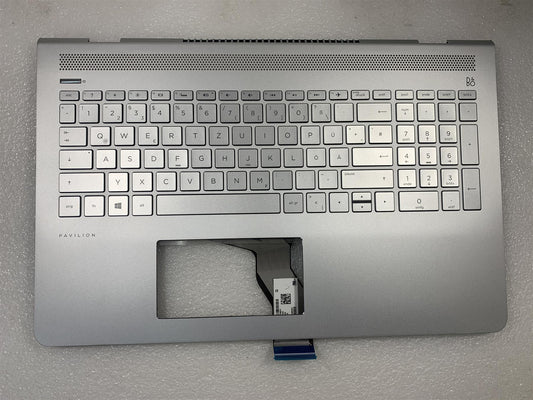 HP Pavilion 15-CC 15-CD 928438-041 Germany Palmrest German GR Keyboard NEW