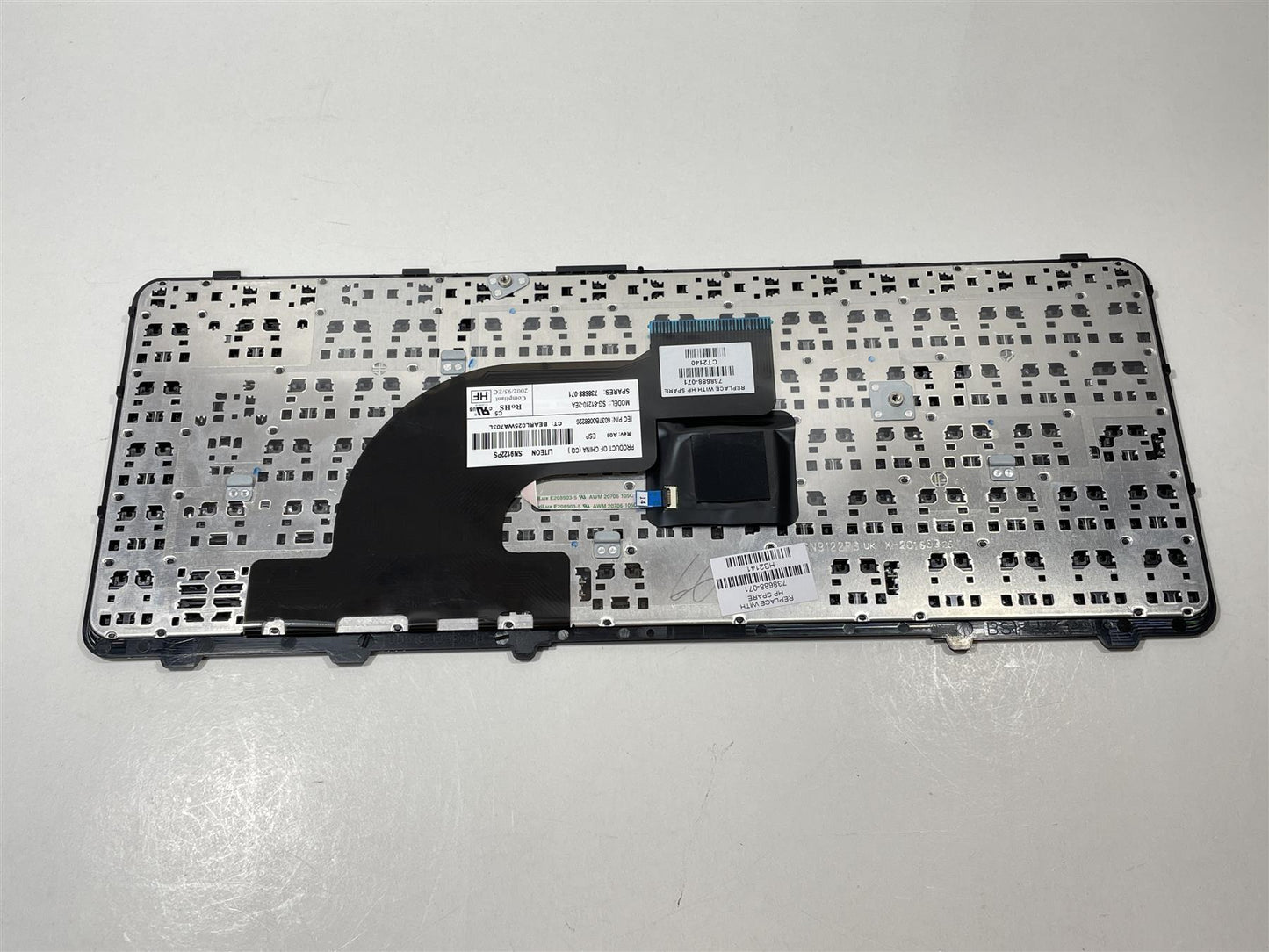 HP ProBook 640 645 G1 738688-071 Spain Spanish Español Keyboard Genuine NEW