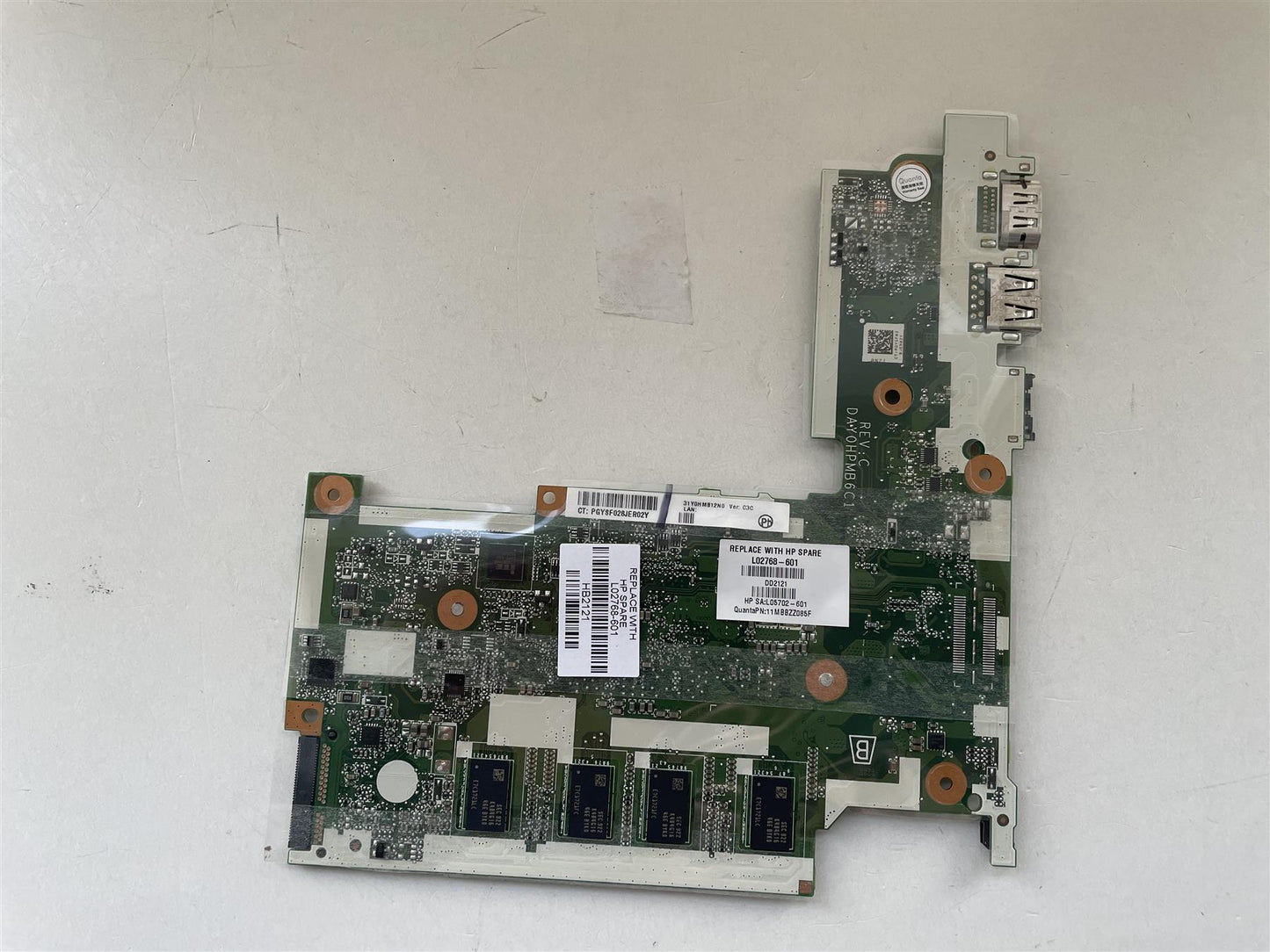 For HP L02768-601 Motherboard UMA CelN3350 4GB 64GeMMC WIN