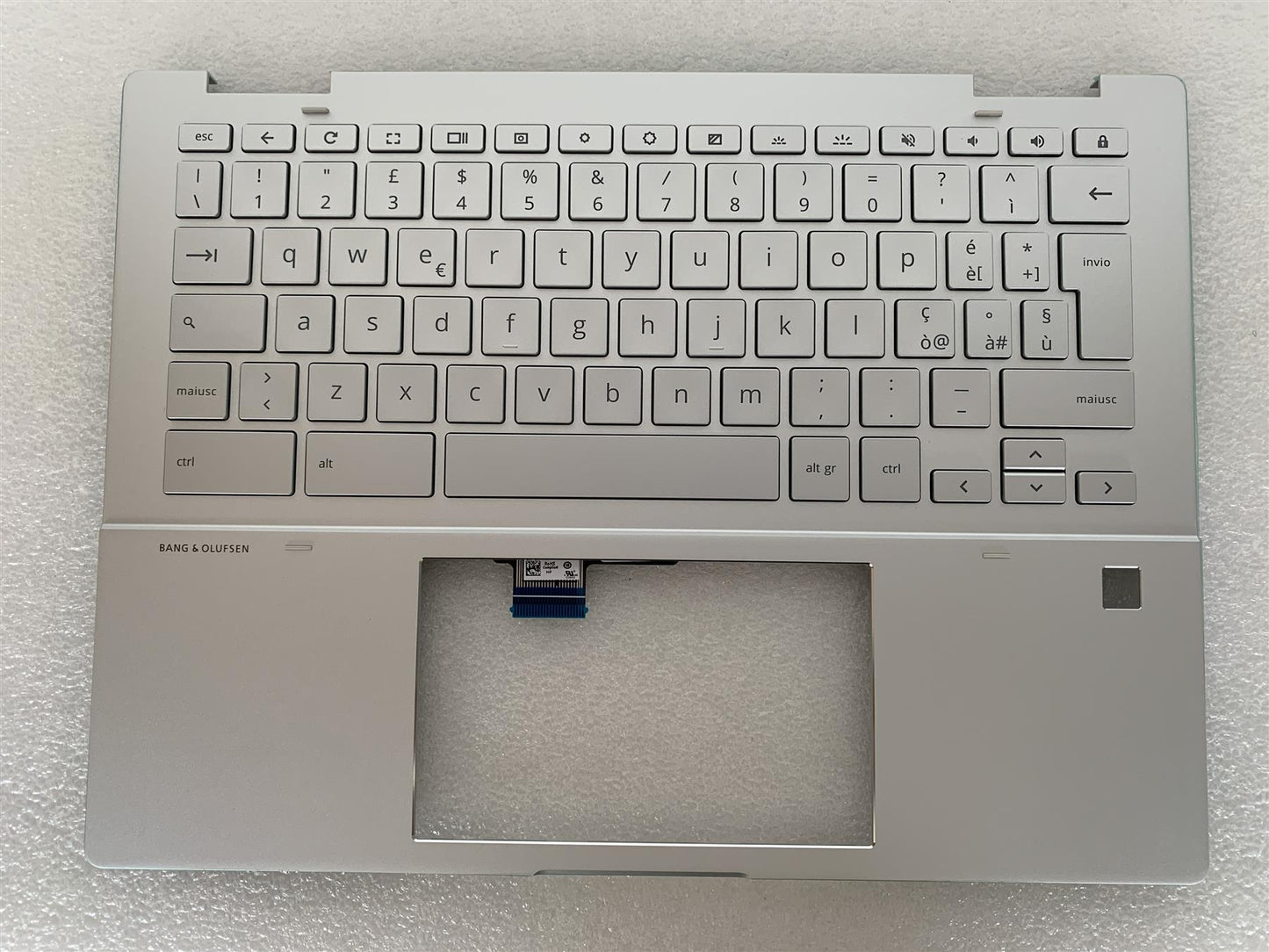 HP Elite c1030 Chromebook M12711-061 Italian Eyetie Keyboard Italy Palmrest NEW