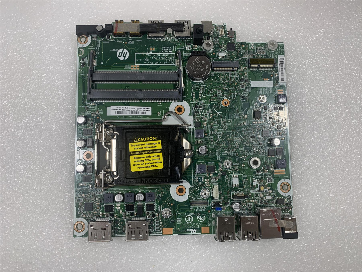 HP ProDesk 600 G3 906309-002 912857-001 601 Motherboard LGA1151 Socket NEW