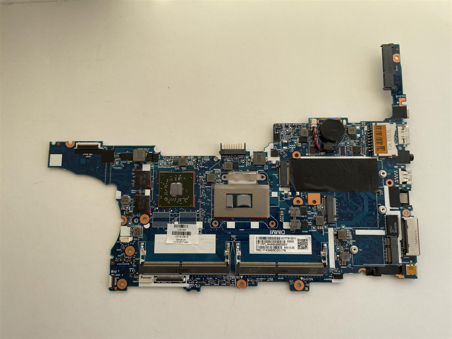 HP Elitebook 850 G3 Motherboard 918318-001 DSC i5-6300U G3 W/WWAN System Board Mother Board Main Board Main Board  NEW