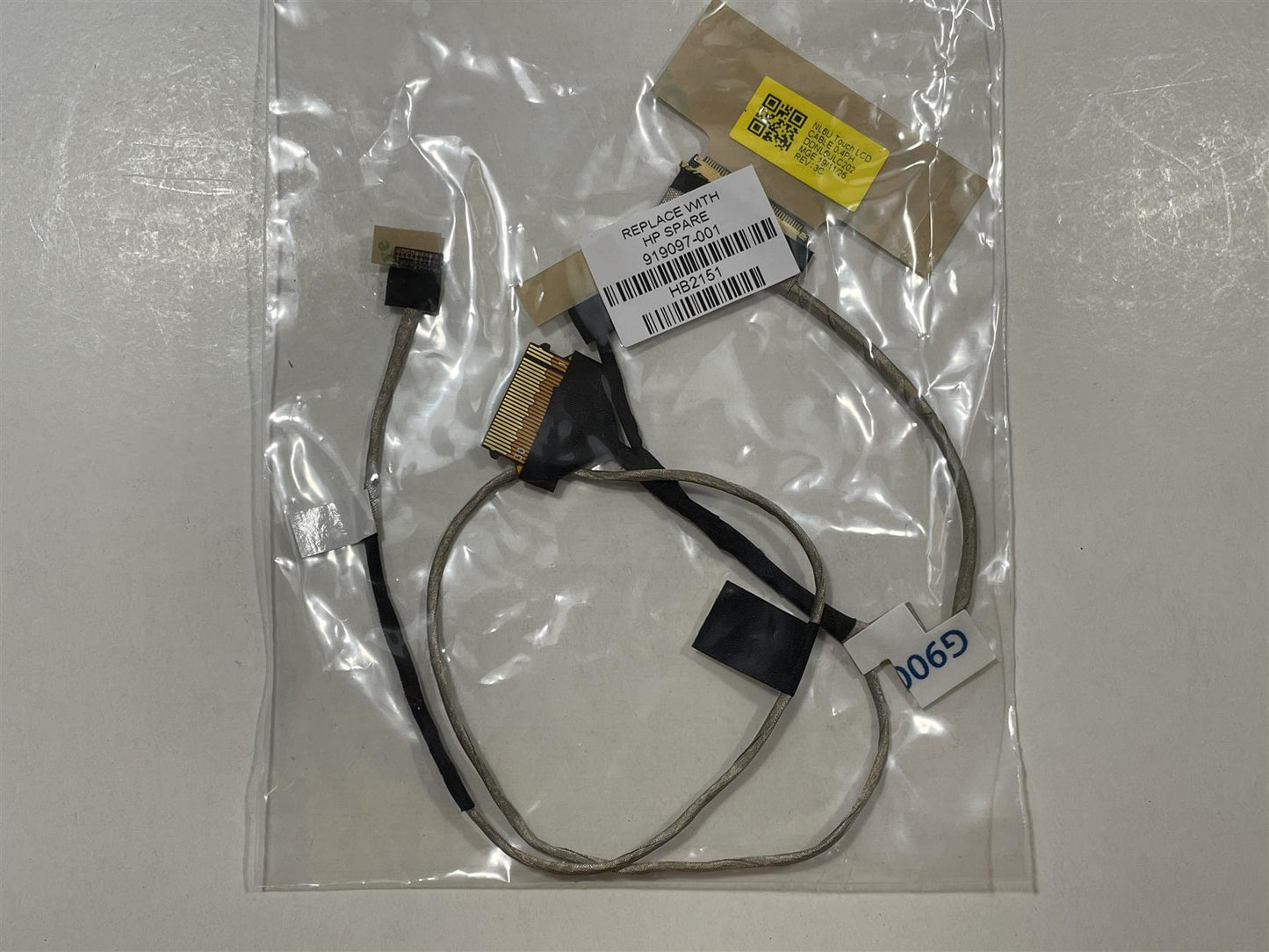 HP Chromebook 11 G5 EE 919097-001 Screen Display NL6U Touch Cable DDNL6ULC202 3C