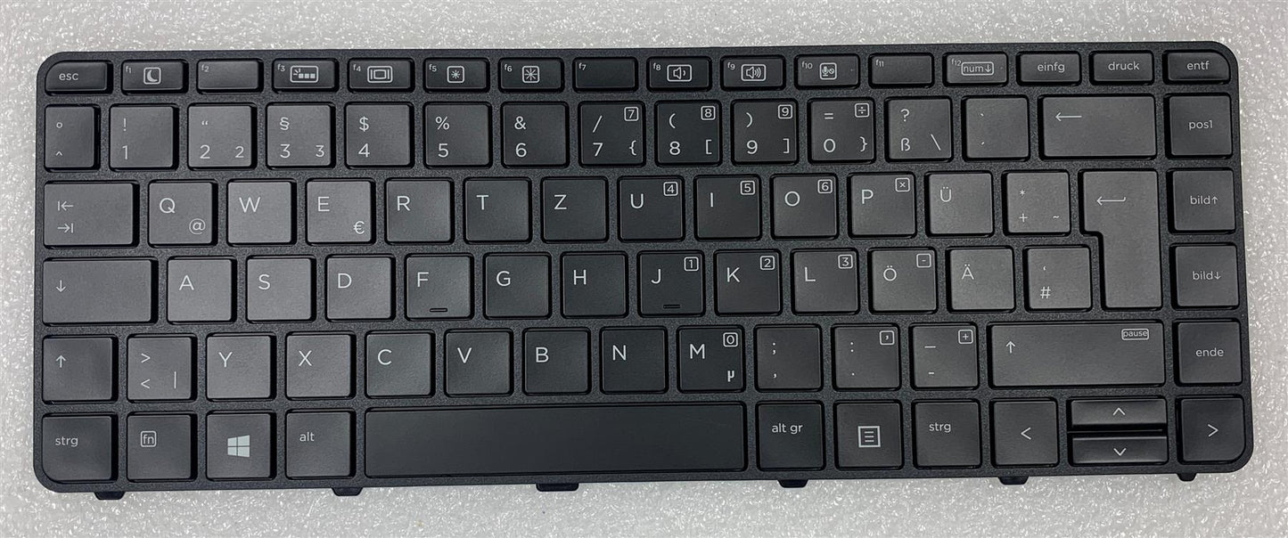 HP ProBook 640 645 G2 G3 840800-041 Germany German Backlight Keyboard 822341-041