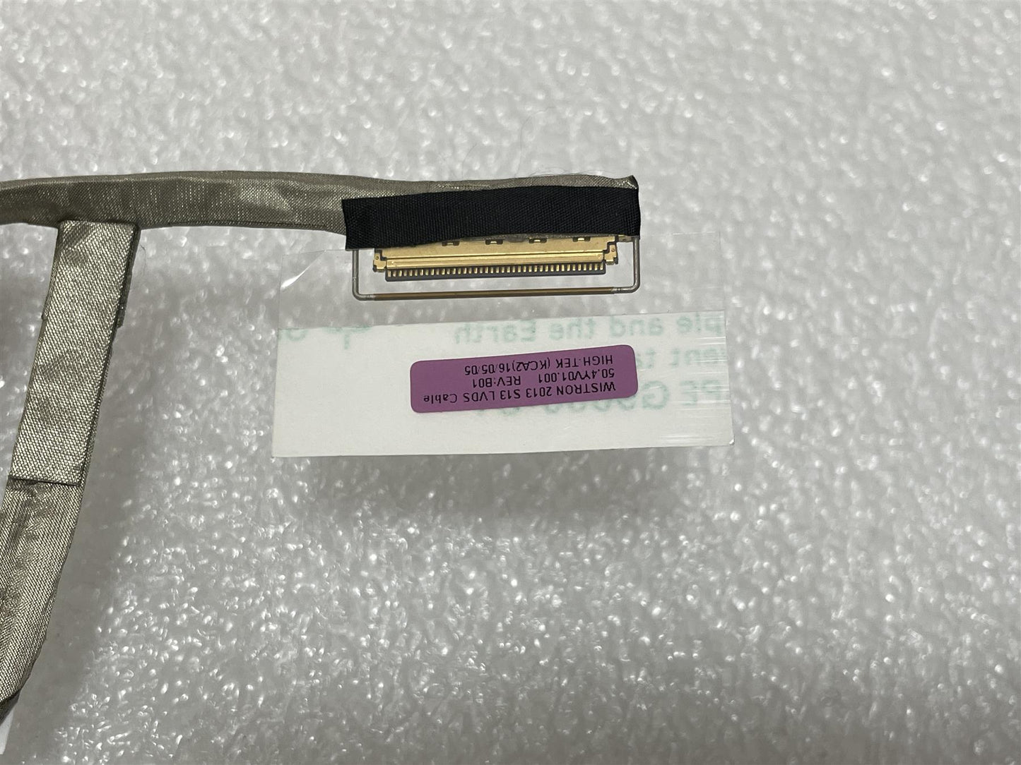 For HP ProBook 430 G1 727757-001 Screen Display Video Ribbon Cable 50.4YV01.001