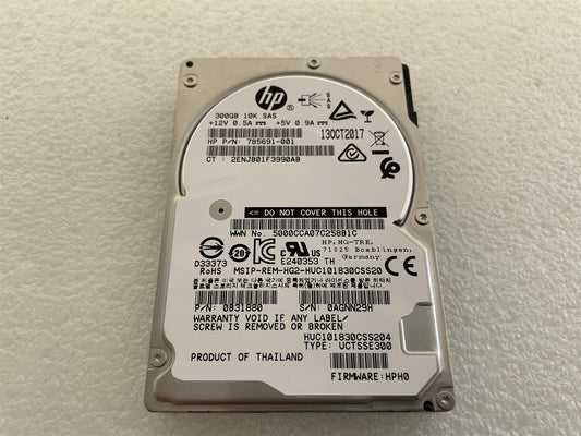 For HP 937450-001 785691-001 300GB 10K SAS Hard Disk Drive HDD HUC101830CSS204