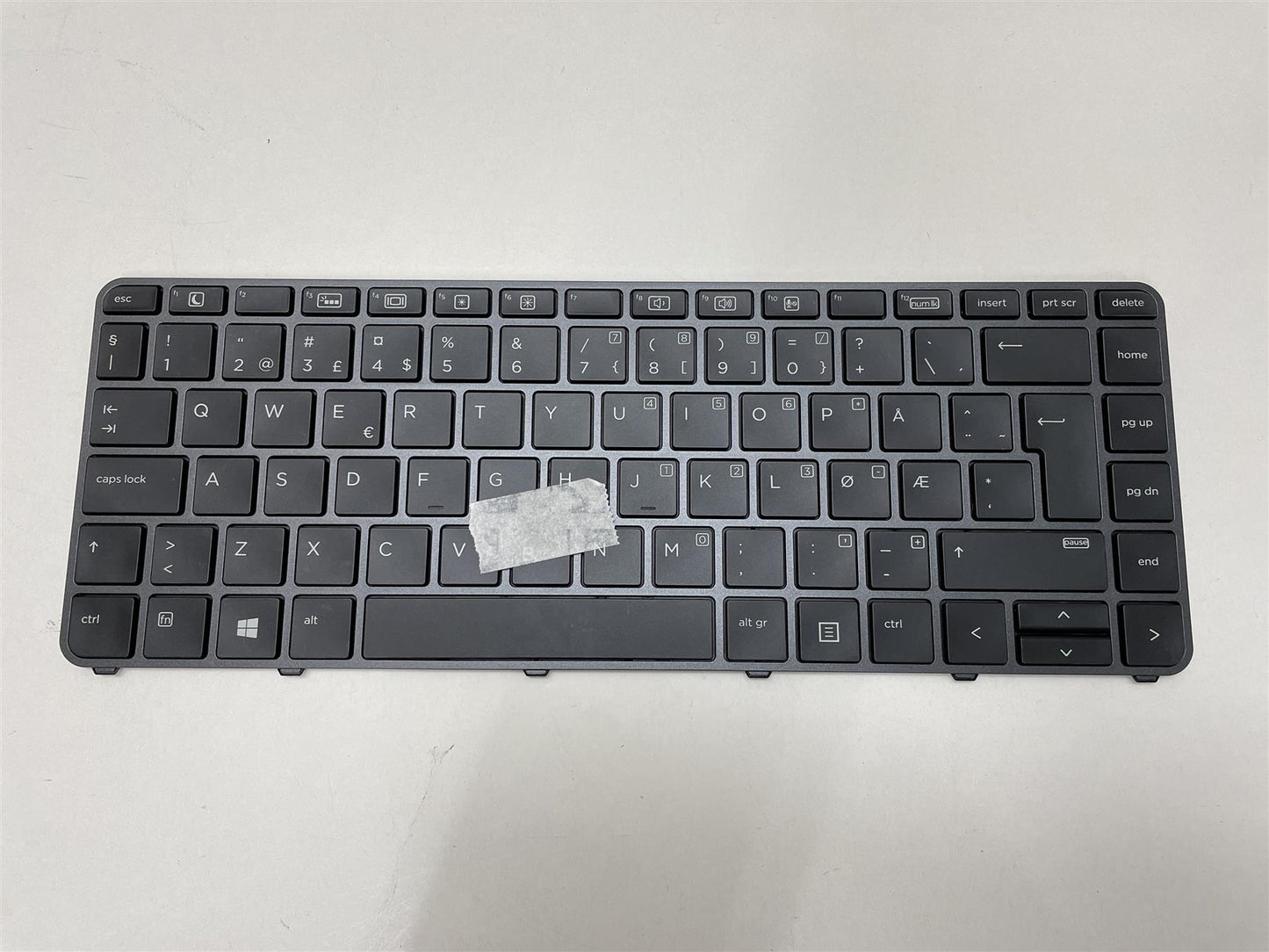 HP ZBook 14u G4 Keyboard 937309-091 Norway KYBD TP PS BL SR 14 NORWEGIAN