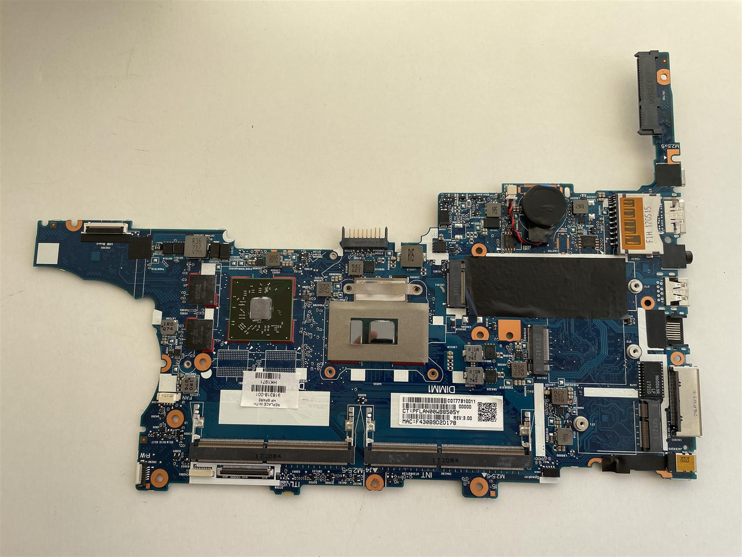 HP Elitebook 850 G3 Motherboard 918318-001 DSC i5-6300U G3 W/WWAN System Board Mother Board Main Board Main Board  NEW