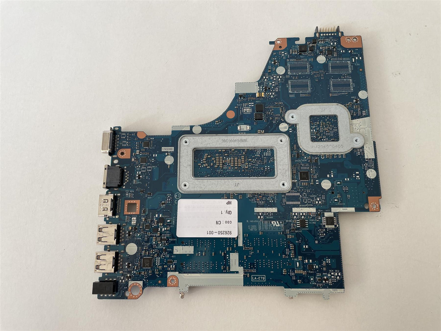 HP 250 G6 Motherboard 926250-001 DSC 520 2GB i3-6006U System Board Mother Board Main Board Main Board