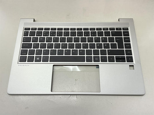 For HP ProBook 630 G8 M21670-091 Palmrest Top Cover Keyboard Norway NEW