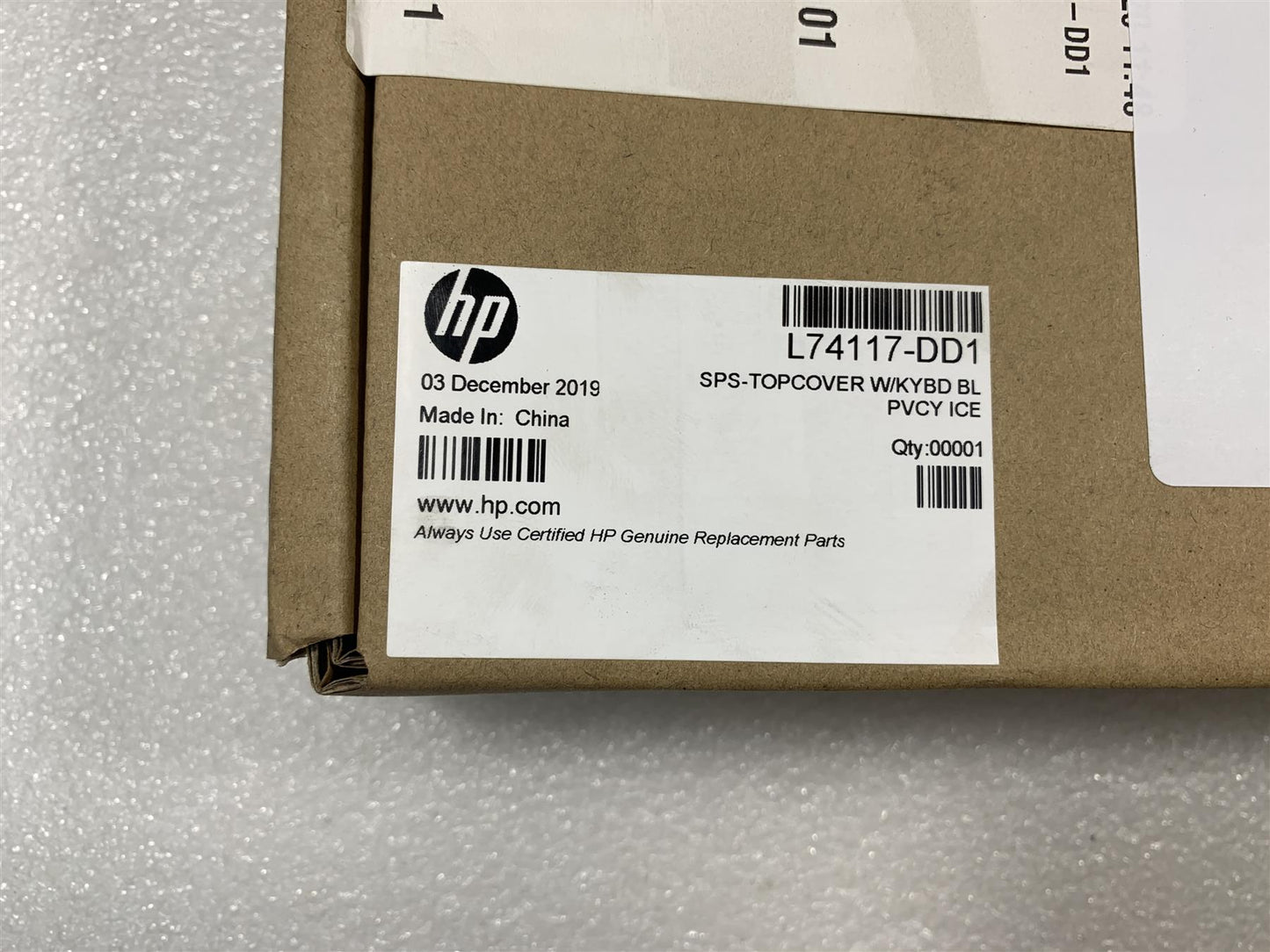 HP Elite Dragonfly L74117-DD1 Icelandic Keyboard Palmrest Iceland Genuine NEW