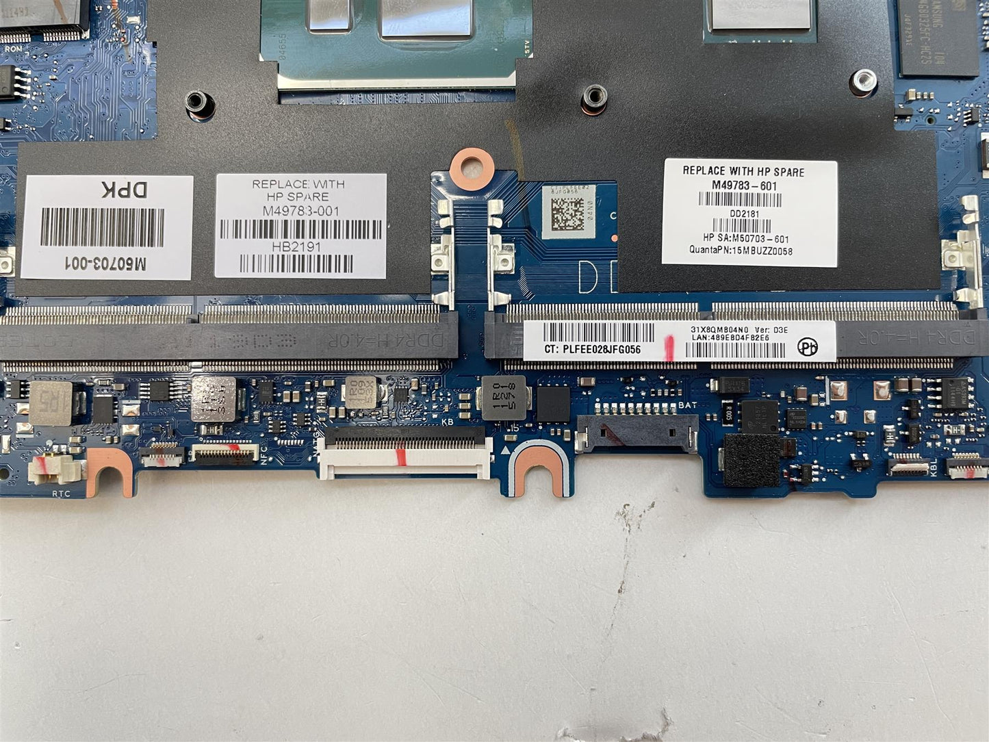 For HP ProBook 650 G8 M49783-001 Motherboard DSC Intel i5-1145G7 nWWAN NEW