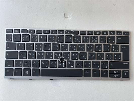 For HP EliteBook 830 836 G5 G6 L13698-FP1 Keyboard North Wes Africa Original NEW