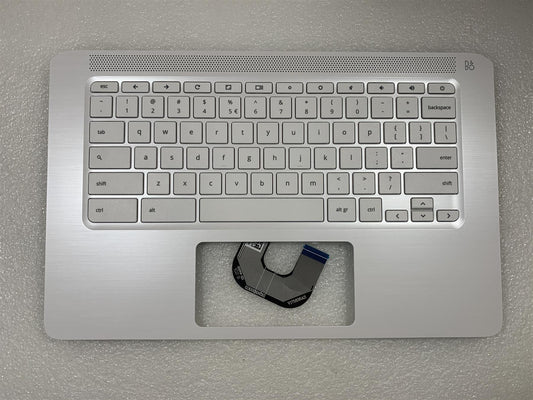 HP Chromebook 14-CA L18481-B31 L17094-B31 Europian English Keyboard Palmrest NEW