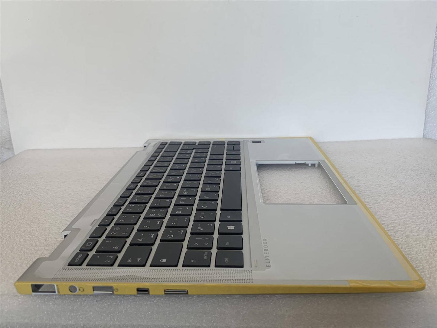 HP EliteBook x360 1040 G6 L66881-FP1 Arabic Frech AZERT Layout Keyboard Palmrest