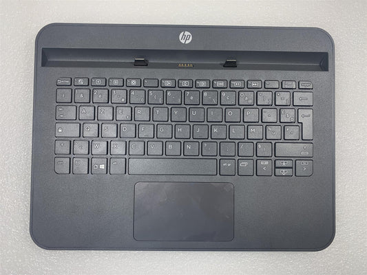 HP Pro Tablet 10 EE G1 803030-051 France French AZERTY Layout Keyboard Palmrest