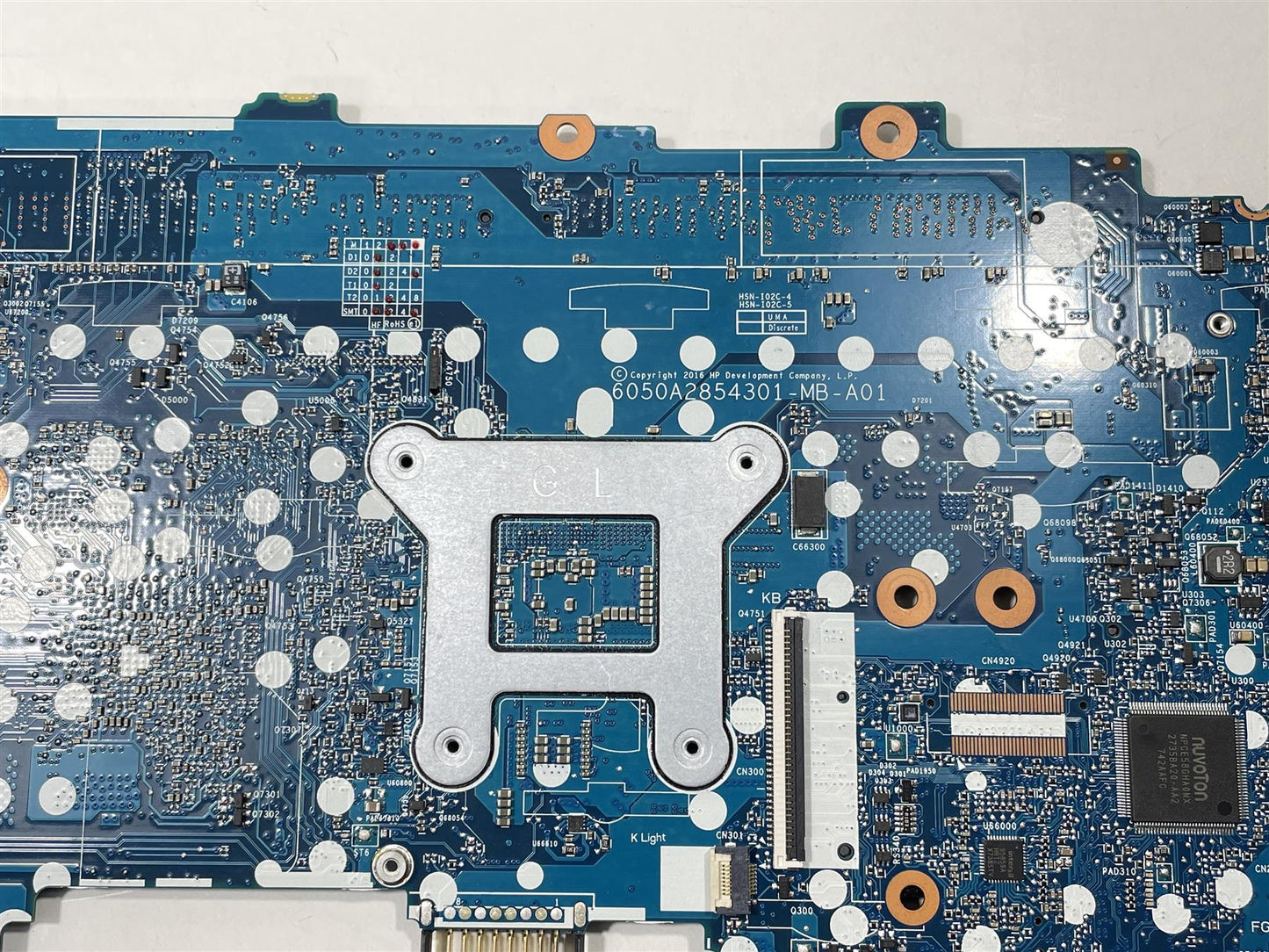 HP ZBook 14u G4 917502-001 601 Intel i5-7200U Motherboard 6050A2854301-MB-A01