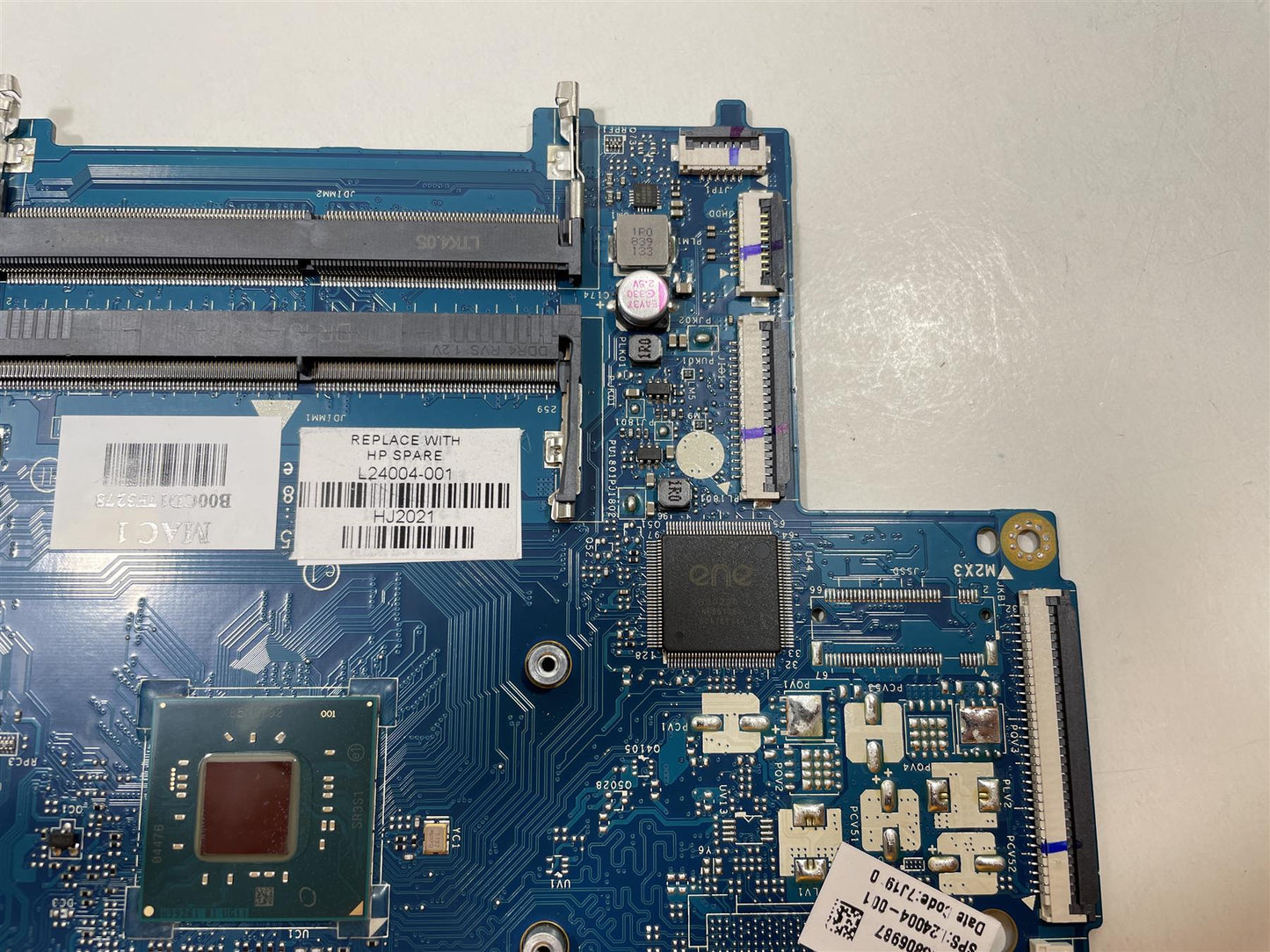 HP 250 G6 Notebook L24004-001 601 Intel Celeron N4000 Motherboard LA-G12 NEW