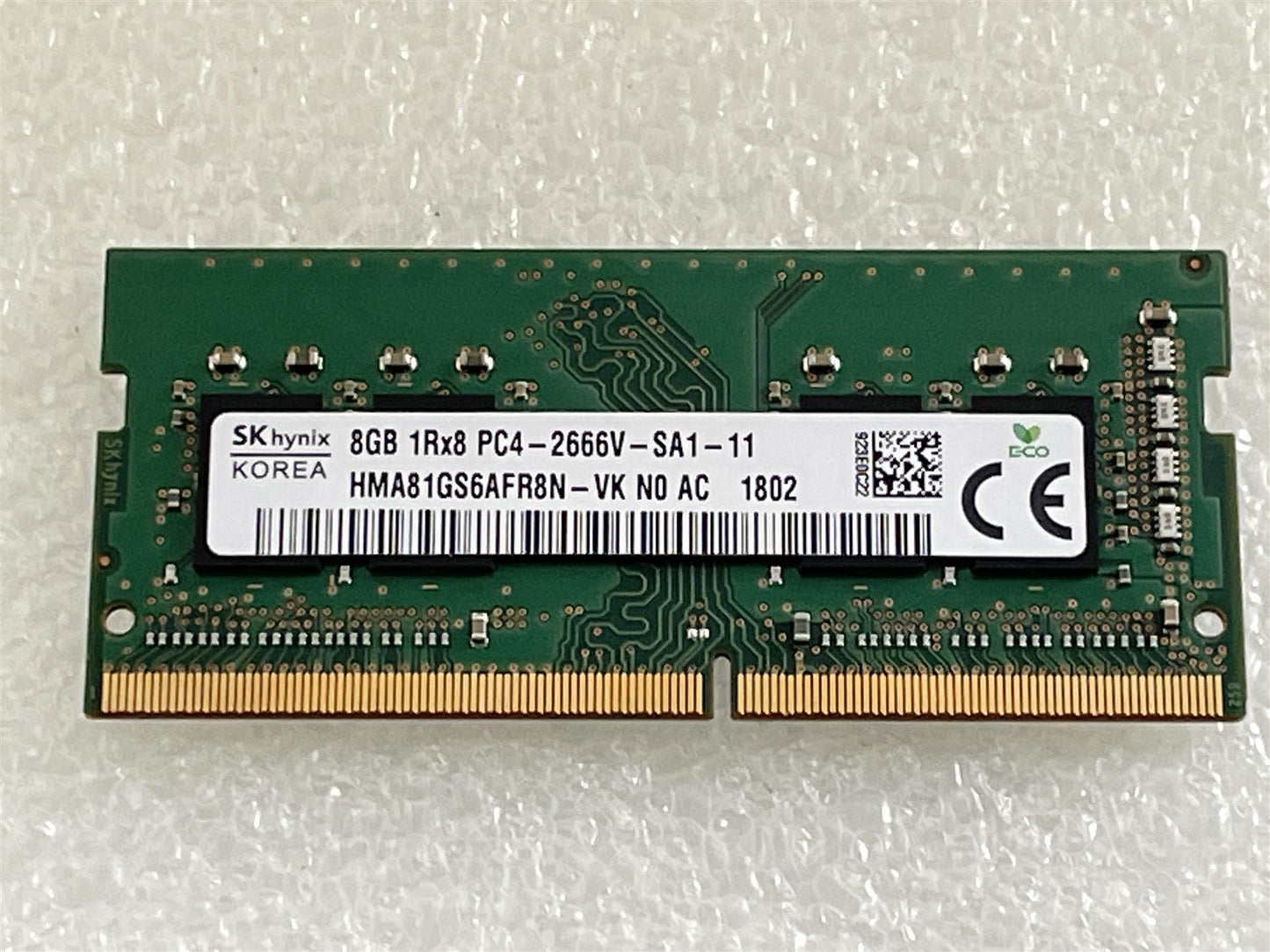 For HP L50028-001 SK Hynix 8GB 2666V DDR4 PC4 HMA81GS6AFR8N - VK Ram Memory