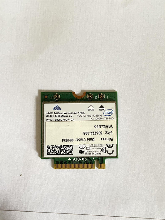 USED HP 806724-005 806724-006 Intel Tri-Band Wireless AC Wifi Wi-Fi WLAN Card 17265NGW