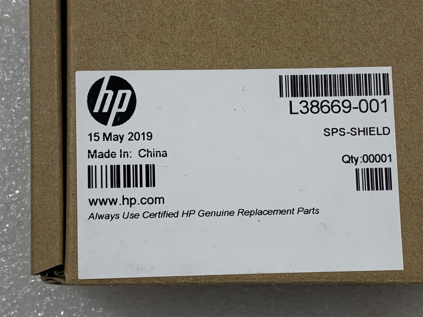 HP Elite x2 1012 G2 Tablet L38669-001 Aluminium Tape SHIELD Sticker NEW Genuine