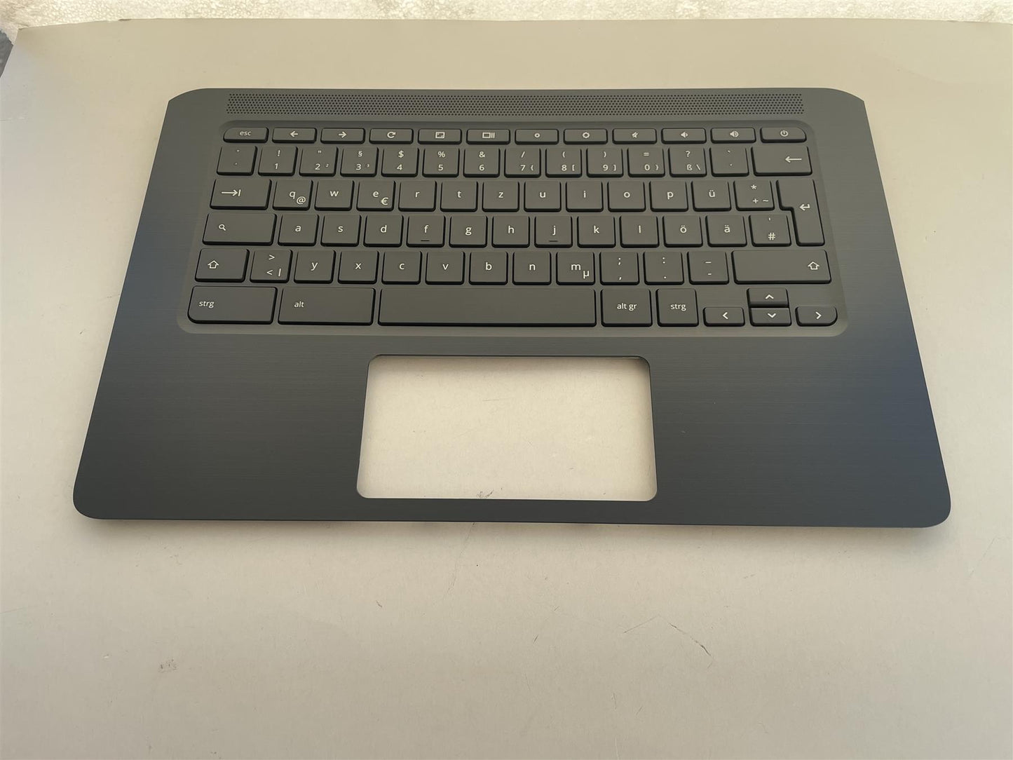 For HP Chromebook 14A G5 L14355-041 Palmrest Top Cover Keyboard German Deuts NEW