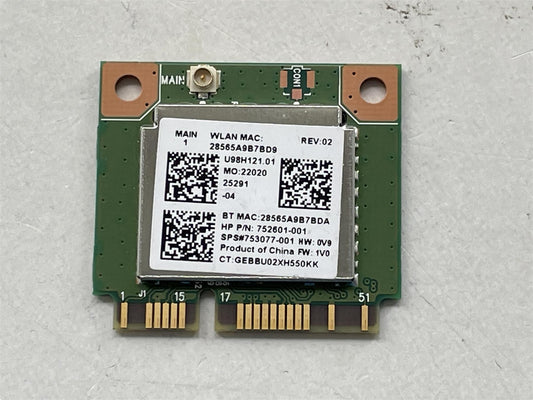 For HP 753077-001 Realtek RTL8723BE 752601-001 Wifi Wi-Fi WLAN Wireless Card NEW