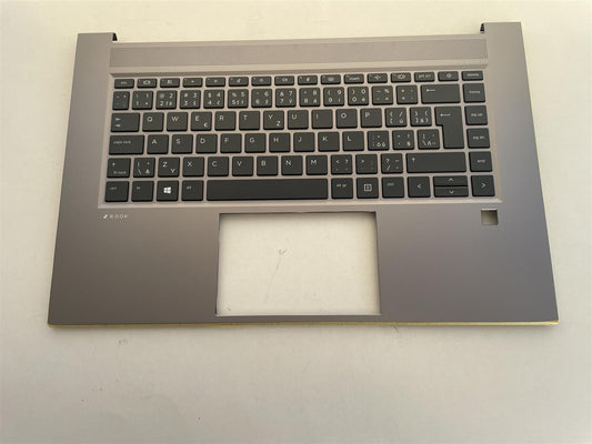 For HP HP ZBook Studio G7 M14607-FL1 Palmrest Top Cover Keyboard Czech Slov NEW