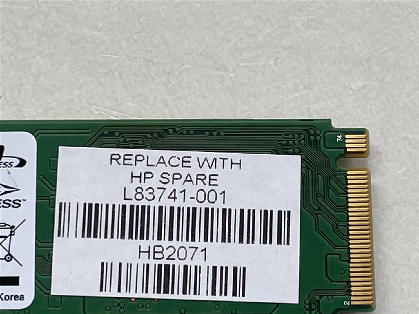 HP L83741-001 SK Hynix 256GB BC501 NVMe HFM256GDJTNG M.2 SSD Solid State Drive