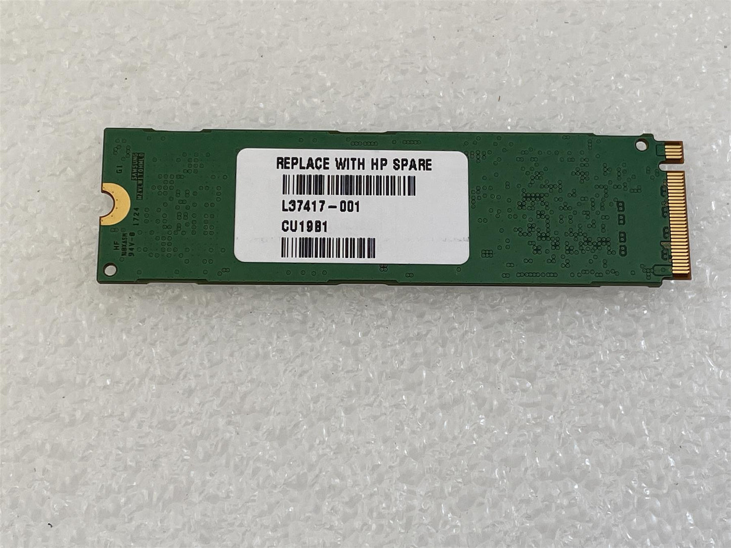 For HP L37417-001 Samsung 256GB PM961 NVMe MZVLW256HEHP SSD Solid State Drive