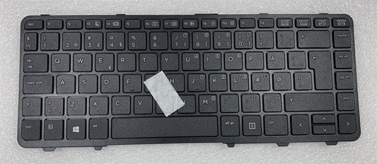 HP ProBook 640 645 G1 738688-081 Danish Danca Keyboard Denmark Pointing Stick