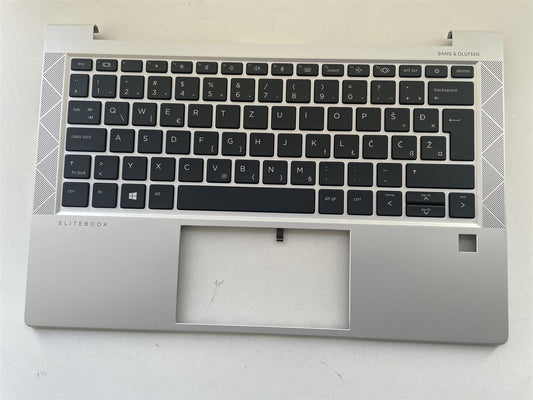 For HP EliteBook 835 G7 M21674-BA1 Palmrest Top Cover Keyboard Slovenian NEW