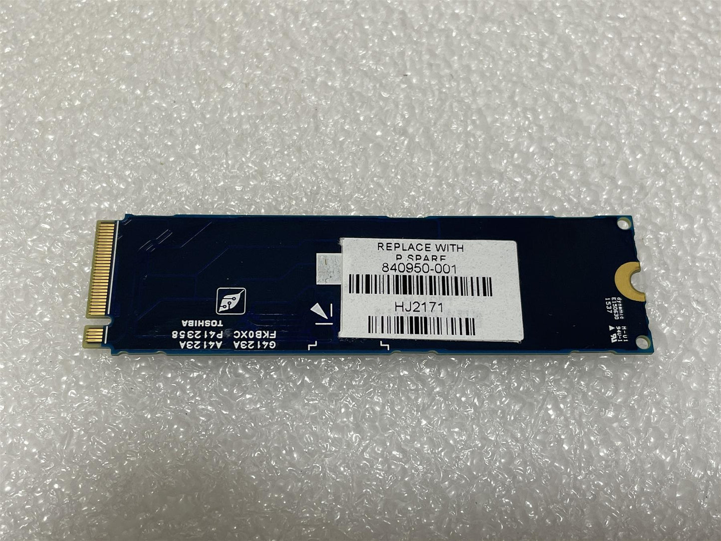 For HP 840950-001 Toshiba THNSN5512GPU7 XG3 M.2 NVMe 512GB SSD Solid State Drive