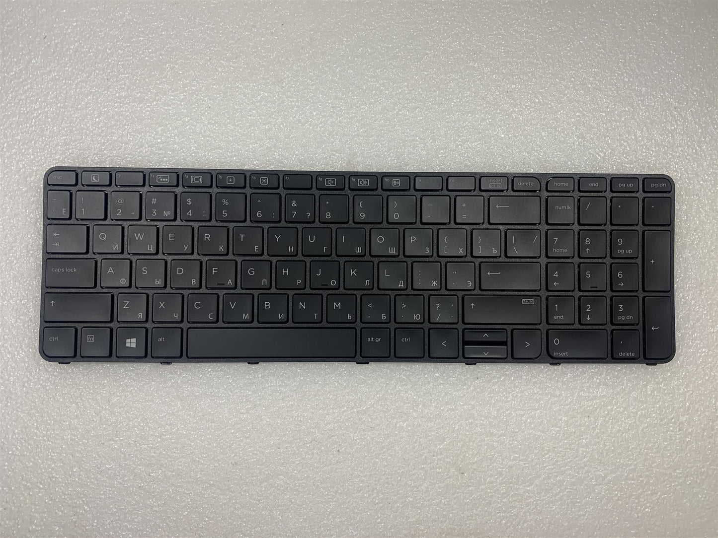 HP ProBook 450 455 G3 G4 827029-251 818250-251 Russia Russian Backlight Keyboard