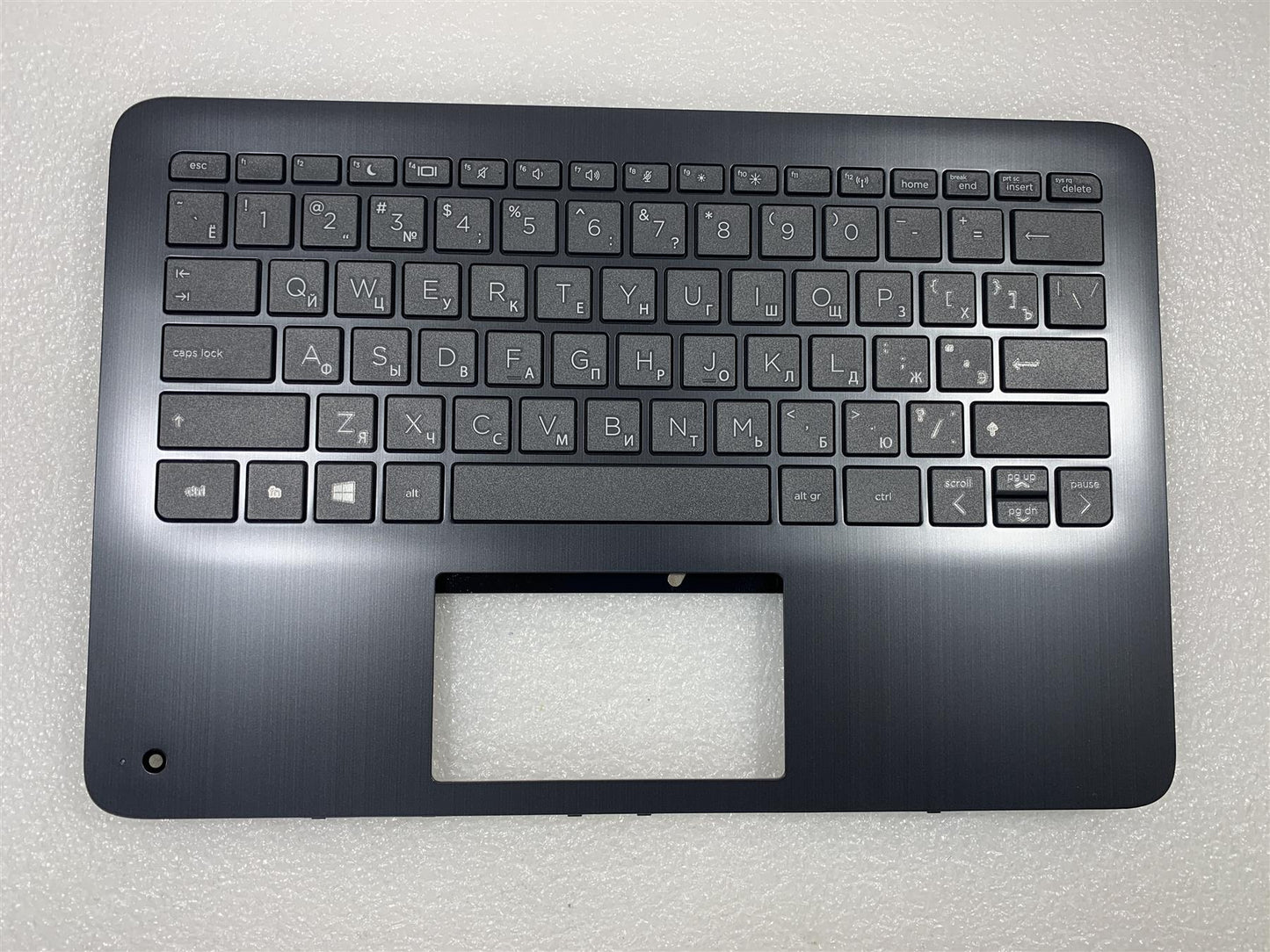 HP ProBook x360 11 G5 G6 L83985-251 Russian Keyboard Russia Palmrest Top Cover