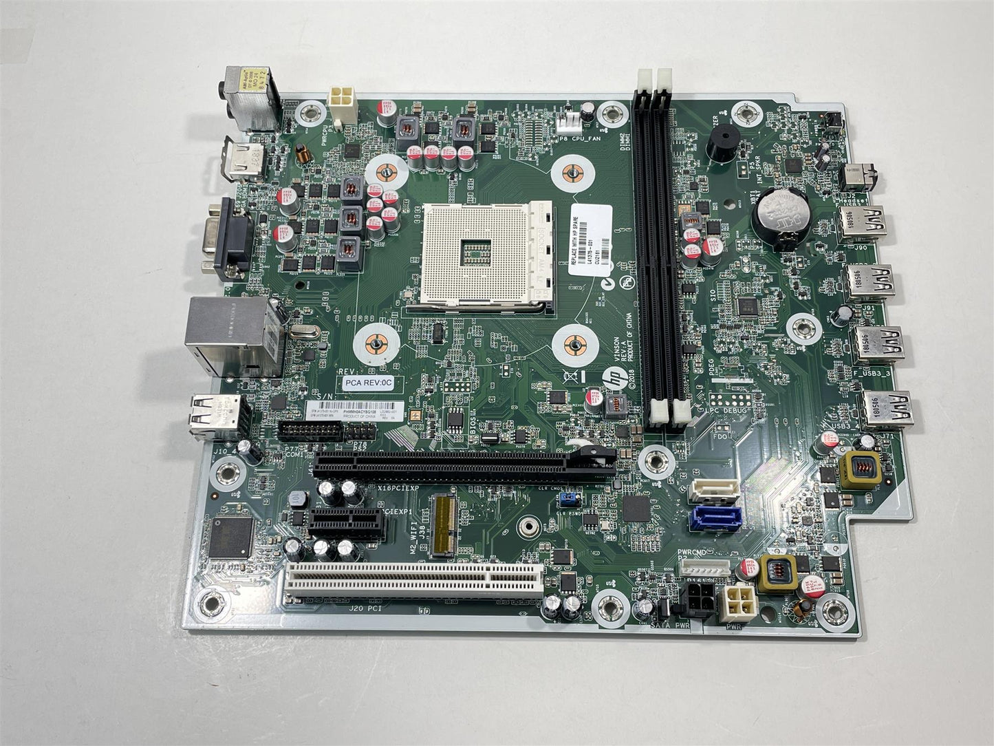 HP Desktop Pro A G2 L41375-001 601 AMD AM4 CPU Socket Motherboard Genuine NEW