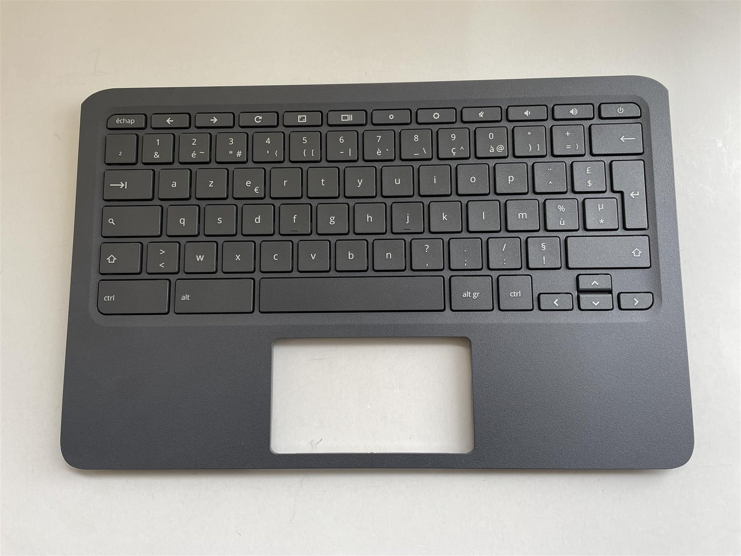 HP Chromebook 11 G7 Keyboard Palmrest TOP COVER L52573-051 FRENCH