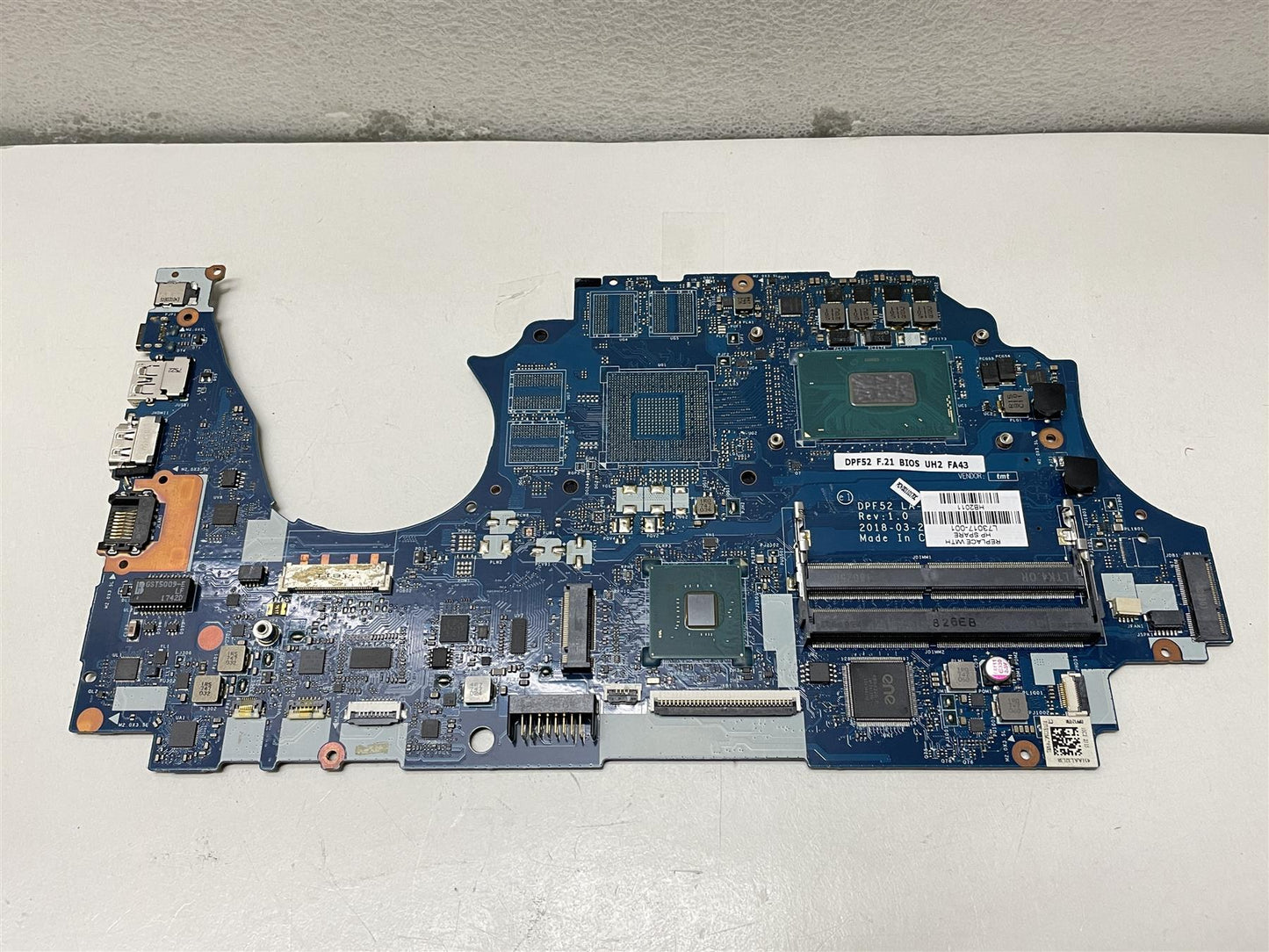 For HP ZBook 15v G5 Mobile Workstation L73017-001 Motherboard UMA Intel i5-9300H