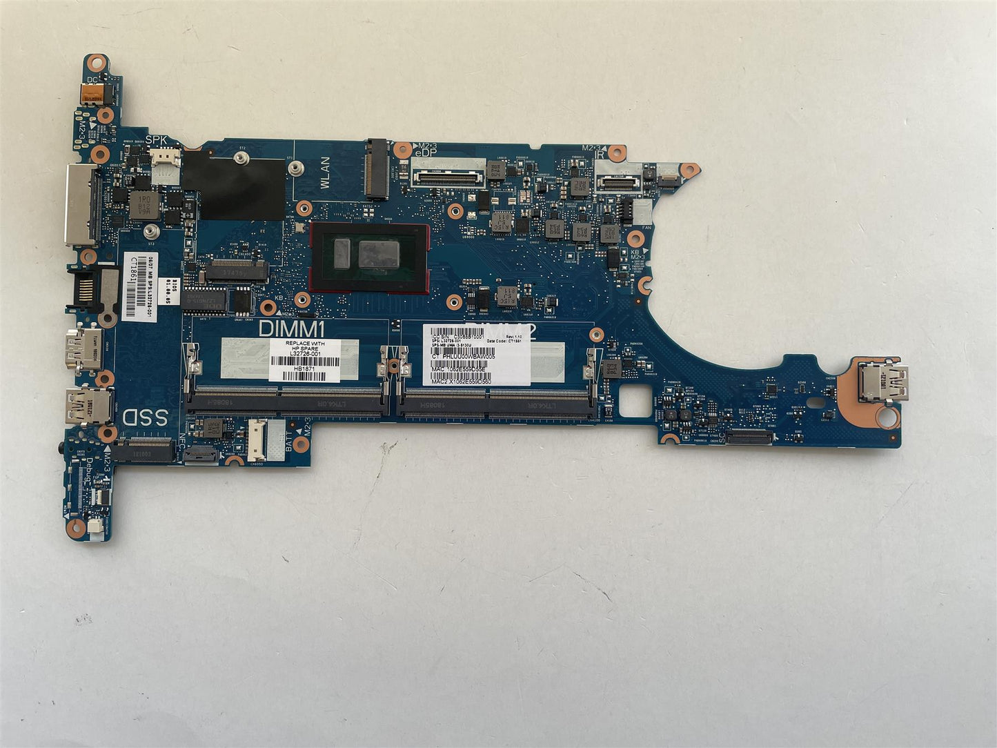 For HP L32726-001 Motherboard UMA i3-8130U