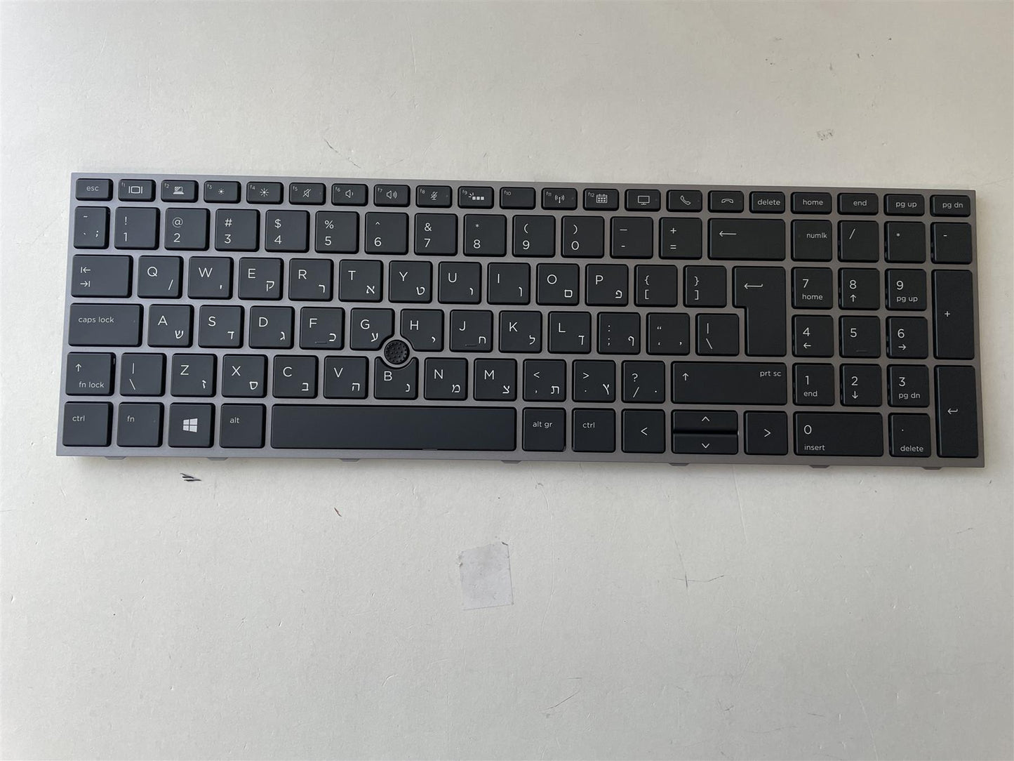 For HP ZBook 15 G6 G5 L29635-BB1 Keyboard Hebrew Israeli Original Genuine NEW