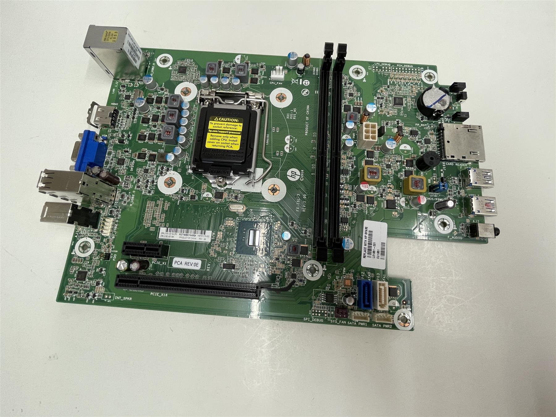 HP 280 G2 Motherboard L01951-001 SPS-BD SYS 280 280 Pro KBL G2 SFF Sys