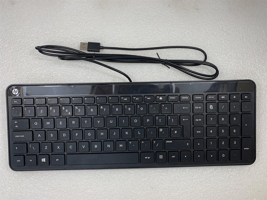 HP 850614-031 801526-031 SK-2028 USB Wired UK English Keyboard Galeras NEW